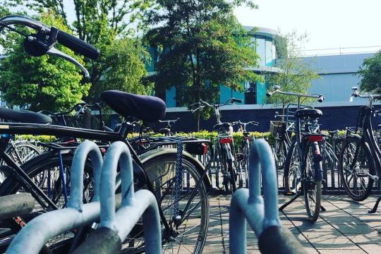Handhaving gebruik fietsenstalling