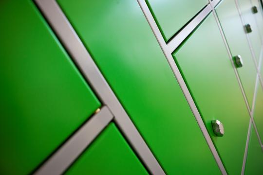Leegmaken kluisjes en meenemen schoolpas